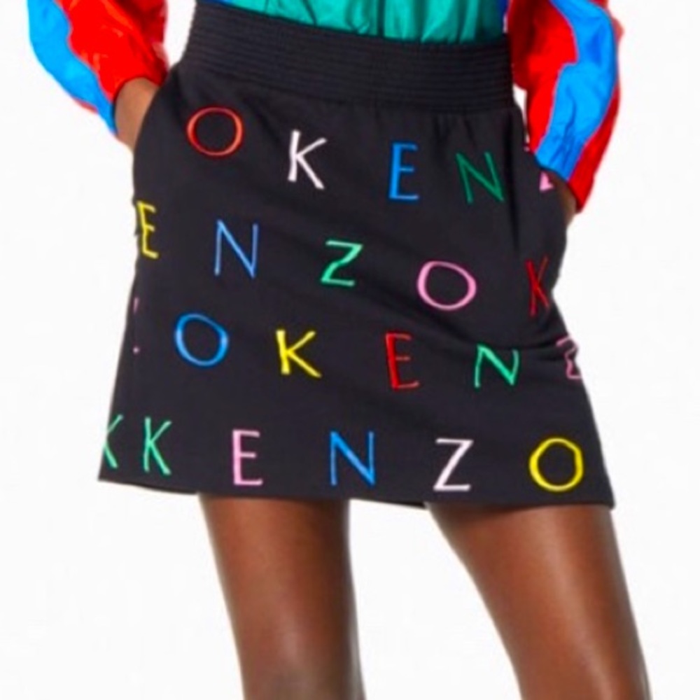NWT Kenzo logo skirt XS